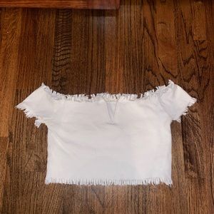 Free People white top